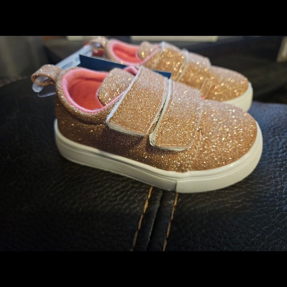 Gerber Glittery Gold Kids Sneakers